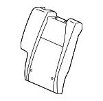 82127T5RA11 - : 2015-2020 Honda Fit - Pad R Rear Seat-Back for Honda: Fit Image