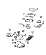 68644144AA - : Wireless Device Charger for Mopar Image