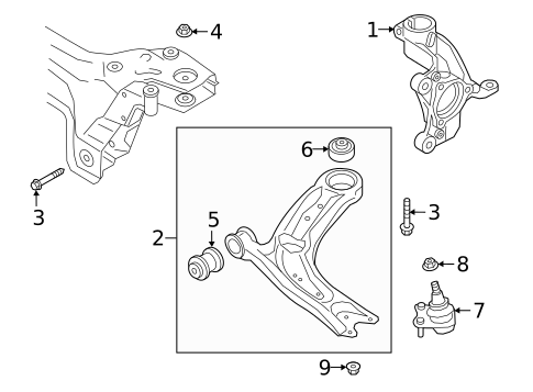 Suspension Components for 2025 Audi Q3 #0