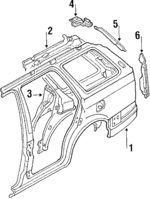 BJ1974250 - Body: Outer Panel for Mazda Image