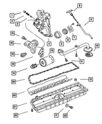 4763731AI - Engine 8.0L Ten Cylinder: Timing Case Cover for Mopar Image