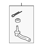 4504609480 - : 2014-2018 Toyota Yaris - Outer Tie Rod for Toyota Image