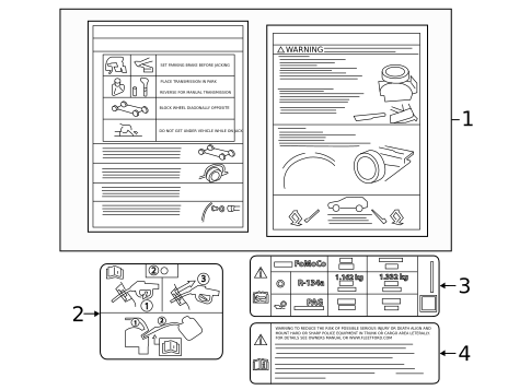 Labels for 2019 Ford Explorer #0
