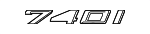 51145A0CAE9 - Body: Nameplate for BMW: 740i Image