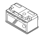 61217648317 - Hybrid Components: Battery for BMW: 528i, 528i xDrive, 535i, 535i xDrive, 550i, 550i xDrive, 640i, 640i xDrive, 650i, 650i xDrive, ActiveHybrid 5, M5, M6, X3, X4 Image