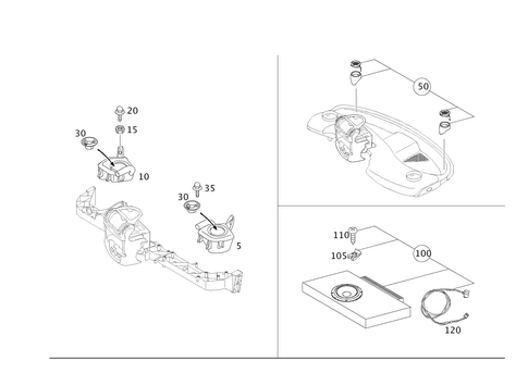 Loudspeaker for 2011 Smart Fortwo #0