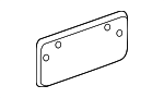 8U0807285N3FZ - : License Bracket for Audi Image