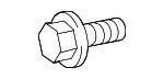 90119A0345 - Electrical: Low Note Horn Bolt for Scion: iM | Toyota: Avalon, Camry, Corolla, Corolla iM, GR Corolla, Prius, Prius AWD-e, Prius C, Prius Plug-In, Prius Prime, Prius V, RAV4, Sienna Image