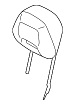 52105A31333 - : Headrest for BMW: X6, X7 Image