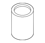 33536758557 - Suspension: Strut Dust Shield for BMW: 745i, 745Li, 750i, 750Li, 760i, 760Li, Alpina B7 Image