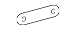 2568725010 - Emission System: Mount Bracket Plate for Toyota Image