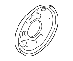 ZZC126280 - Brakes: Backing Plate for Mazda: Tribute Image