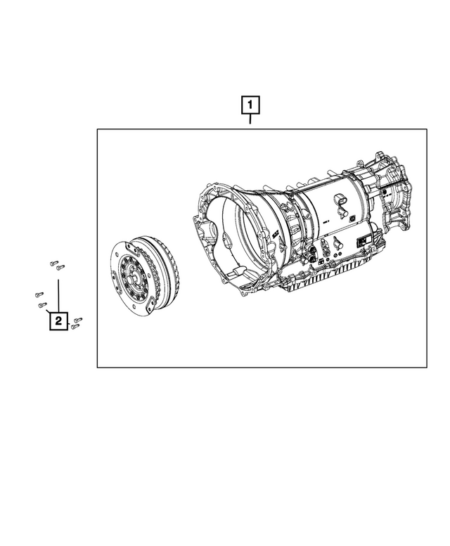 68584825AB - Transmission: With Torque Converter Transmission for Mopar Image