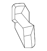 95883726700 - Body: Door Check Cover for Porsche: Cayenne Image