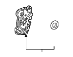 69030AK010 - Body: Lock Assembly for Toyota Image