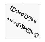 423400E060 - : Axle Assembly for Toyota: Highlander Image