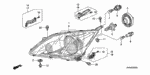 93913154G0 - Electrical/Exhaust/Heater/Fuel: SCREW, TAPPING (5X16) (PO) for Honda Image