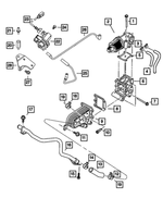 68002739AA - : Vacuum Electric Modulator for Mopar Image