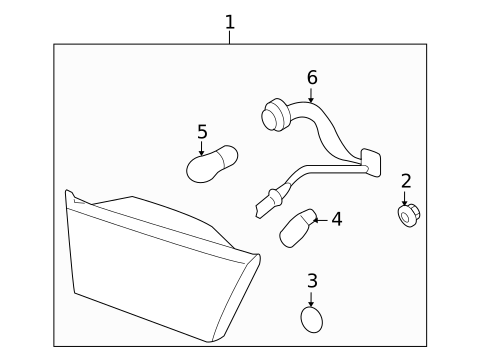 Bulbs - Chassis for 2006 Hyundai Sonata #3