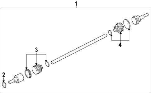 Drive Axles for 2025 Nissan Murano #1