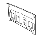 68346636AA - Body: Back Panel for Jeep: Gladiator Image