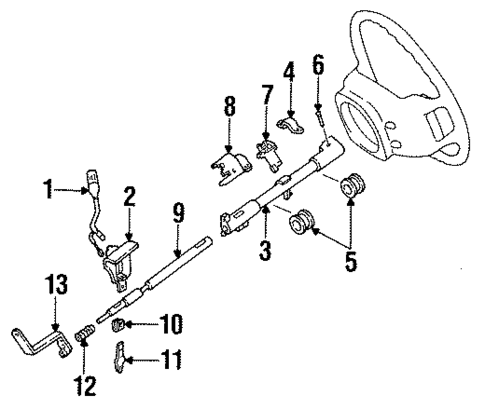 Housing & Components for 1997 Ford Aerostar #1