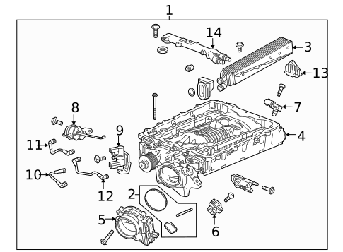 Intake for 2019 Chevrolet Camaro #0