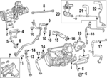 68358314AL - Engine: Turbocharger for Mopar Image