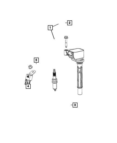 Ignition, Spark Plugs, Cables, Coils, and Glow Plugs for 2025 Jeep Wrangler #0