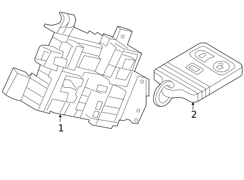 Keyless Entry Components for 2013 Ford F-150 #0