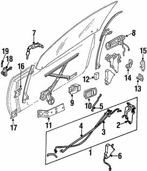 Door for 1995 Nissan 300ZX | Shop Empire Nissan