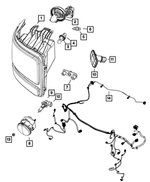 4806224AE - Electrical: Side Repeater Lamp for Mopar Image