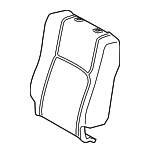7155121110 - Body: Seat Back Pad for Scion: tC Image