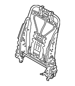 7163021031 - : 2012-2016 Scion tC - Seat Back Frame for Scion: tC Image