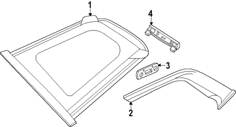 Glass & Hardware for 2025 BMW XM #0
