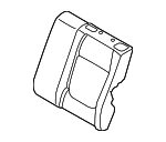 89360H9330SKB - : Seat Back Cover for Kia Image