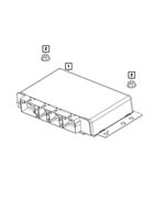 6104708AA - Electrical: Hex Nut for Mopar Image