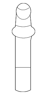 C2C22129 - Engine: Engine Cover Ball Stud for Jaguar Image
