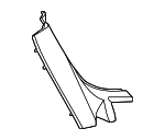 51435A18335 - : Rear Pillar Trim for Mini: Countryman Image