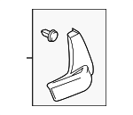 C513508F0A - Body: Outer Molding for Mazda: 5 Image