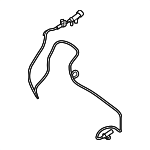PC3Z15K857EAB - Brakes: ABS Wheel Speed Sensor for Ford Image