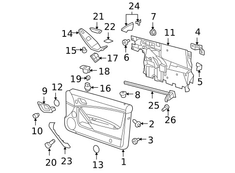 Mirrors for 2009 Pontiac G6 #0