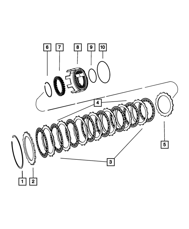 68019847AA - AS68RC; 6-Speed; Automatic Transmission: Snap Ring for Mopar Image