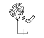 95531405005 - Steering: Power Steering Pump for Porsche: Cayenne Image