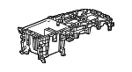 83411T6ZZ02ZA - Body: Console Base for Honda Image