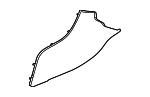 83404TG7A01ZA - Body: Front Cover for Honda Image
