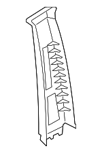 858301F000EZ - Body: Upper Center Pillar Trim for Kia Image