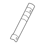 858181F000 - Body: Windshield Pillar Trim Bracket for Kia Image