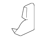 858481F000WK - : Lower Center Pillar Trim Outer Cover for Kia Image