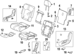 81762TYAA21ZA - : Back Panel Cover for Honda Image